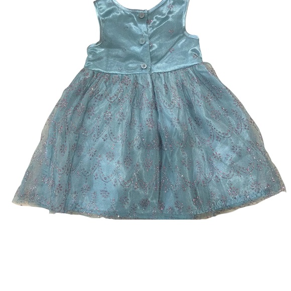 Baby Girl Dress with Sparkly Overlay - Picture 2 of 3